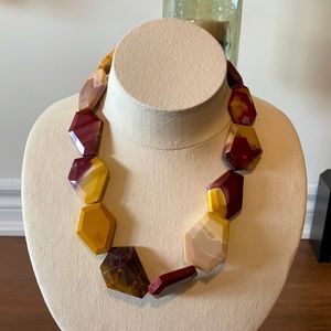 One of a kind multi stone necklace